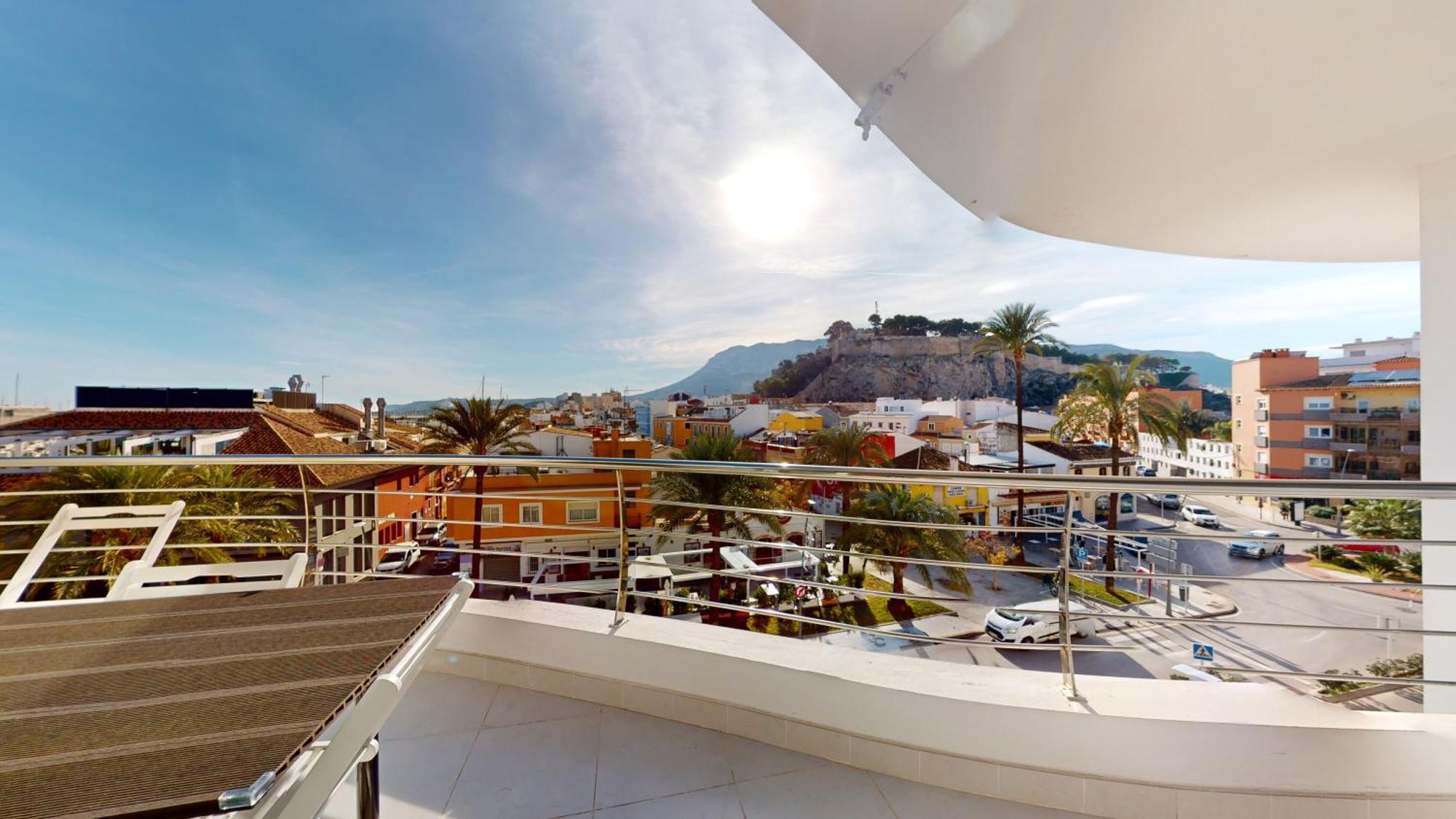 Denia Apartment Castle And Port Views With Ac Exterior photo